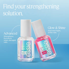 essie bottle on vanity with cuticle oil showing complete manicure routine