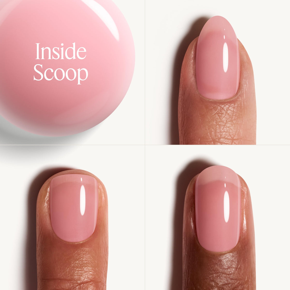 essie brush stroke of Inside Scoop showing smooth application and rich coverage