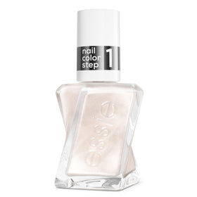 essie bottle front packaging shows sheer white diamond finish and durable shine