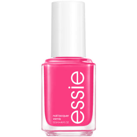 essie Mod Square front packaging showing hot pink bottle and glossy finish benefit