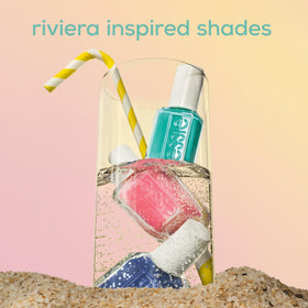 essie cap and label detail showing brand and shade for quick ID