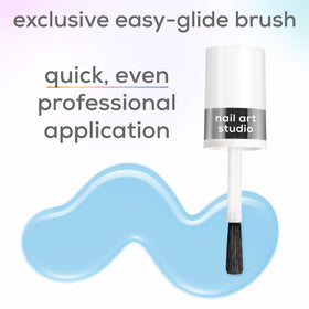 essie polish texture close-up highlighting glossy, jelly shine benefit