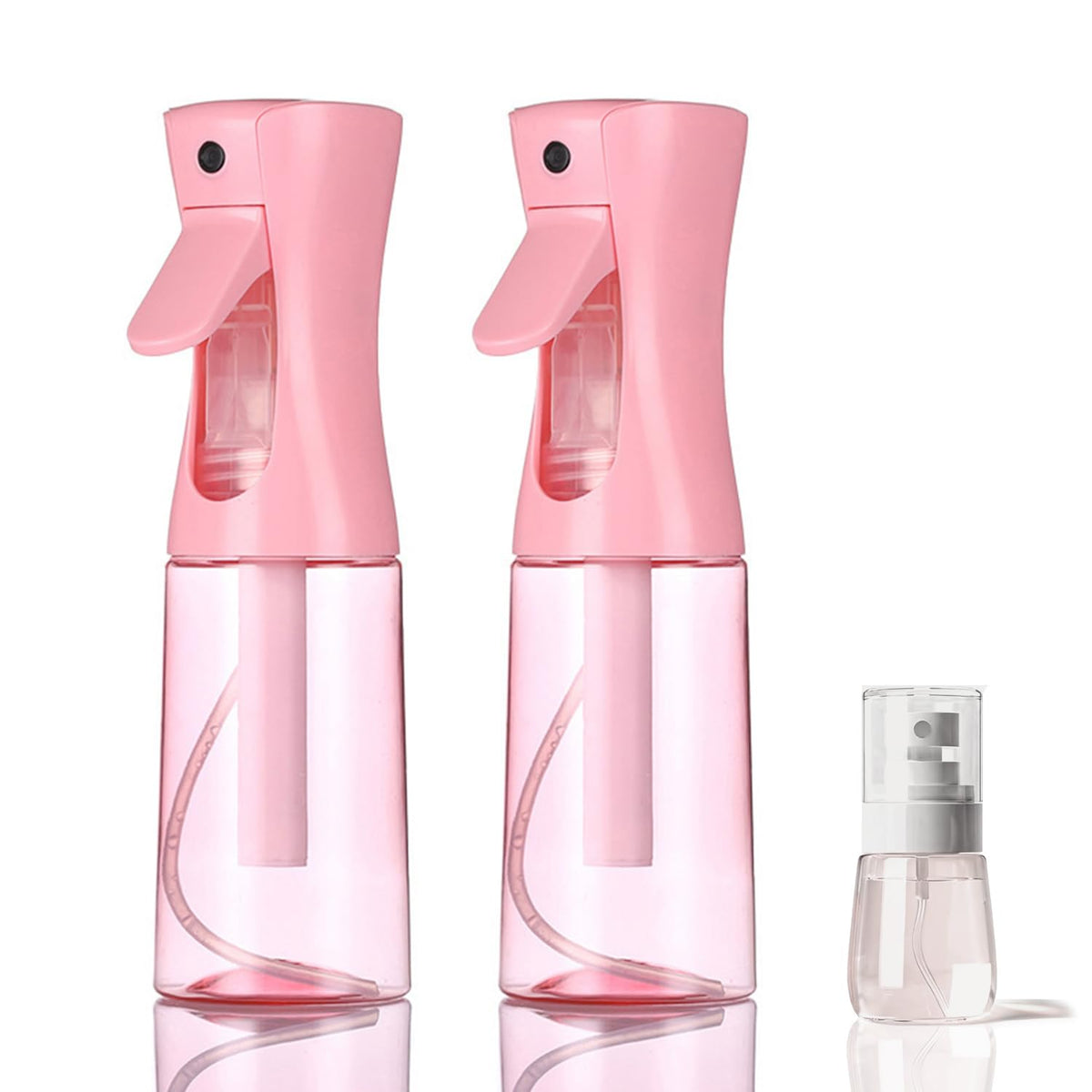 ESSKAM front view of pink 3-pack showing bottles and caps for easy identification and storage