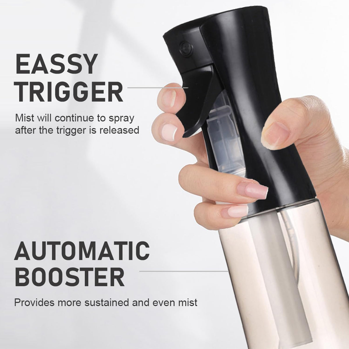 ESSKAM ergonomic trigger and textured grip reducing hand fatigue