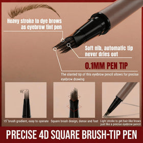 Essorall dual-ended pencil demonstrating both square and fine tips benefit