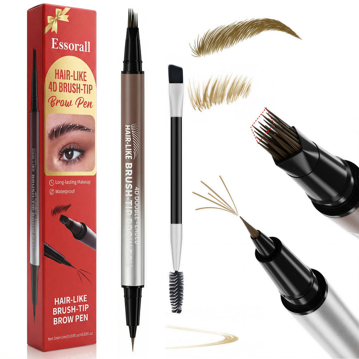 Essorall front packaging showing light brown shade and easy application