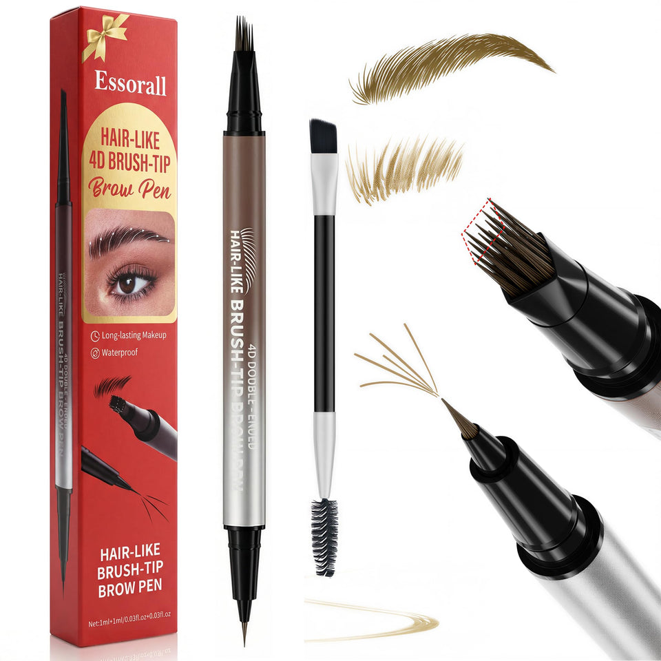 Essorall front packaging showing light brown shade and easy application