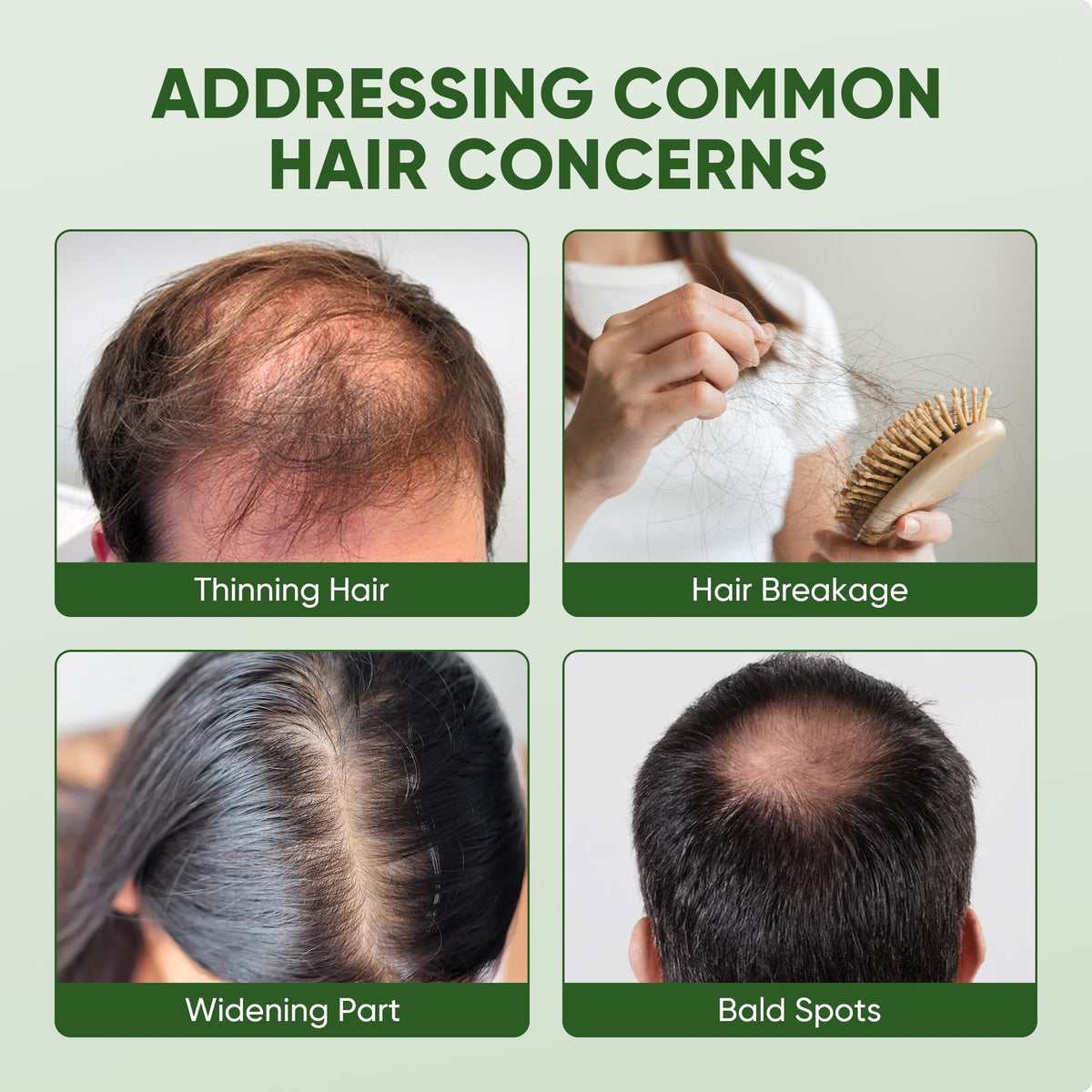 Essynaturals Advanced applied to scalp during routine to support stronger-looking hair