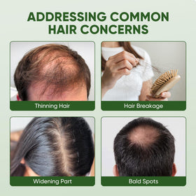 Essynaturals Advanced applied to scalp during routine to support stronger-looking hair