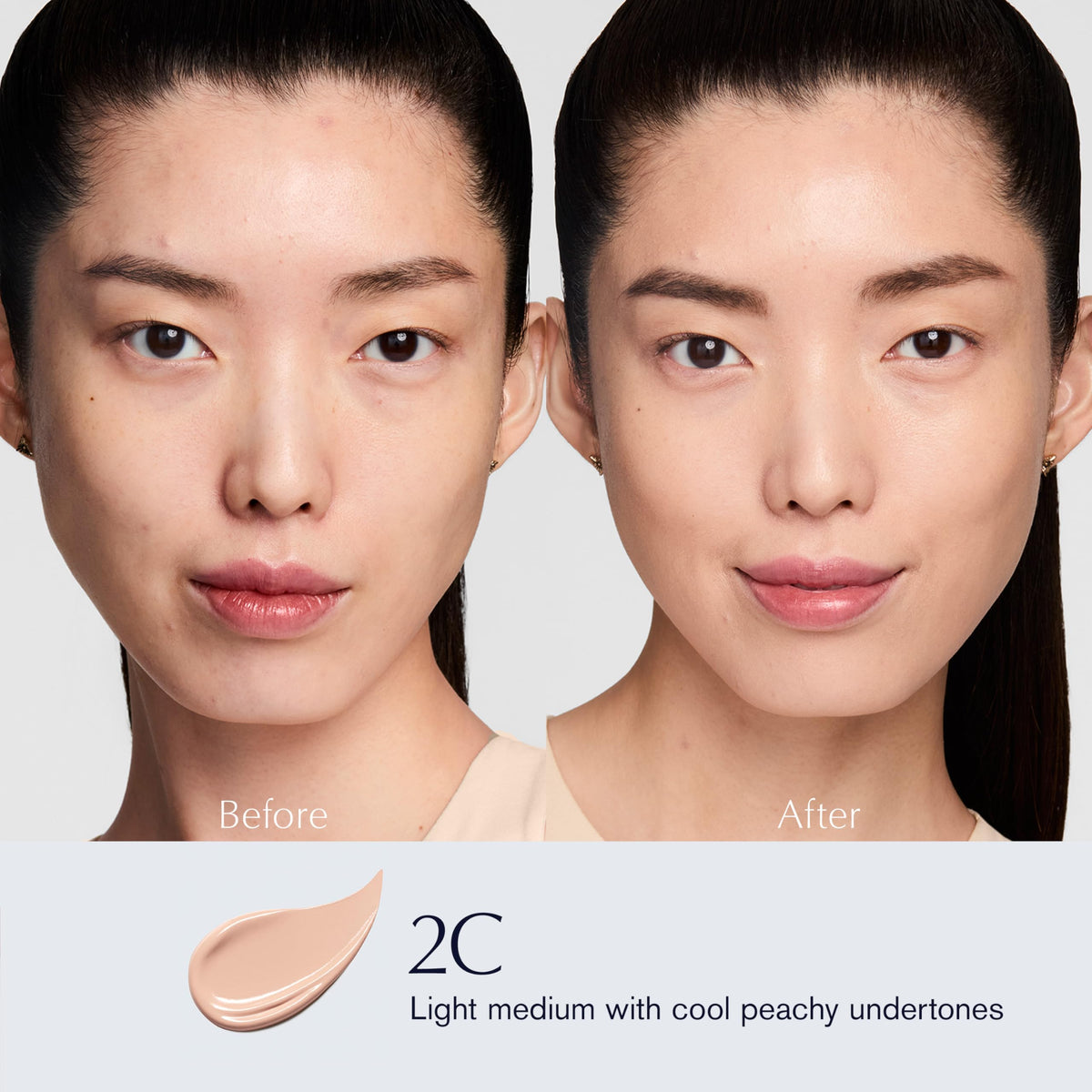 Estée Lauder 3D sculpting wand close-up, precision applicator for targeted coverage