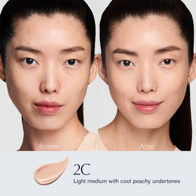 Estée Lauder 3D sculpting wand close-up, precision applicator for targeted coverage