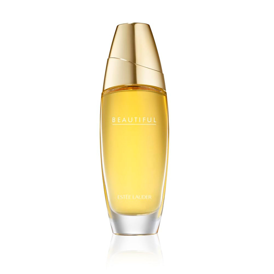 Estée Lauder Beautiful front bottle view showing elegant packaging and instant floral impression