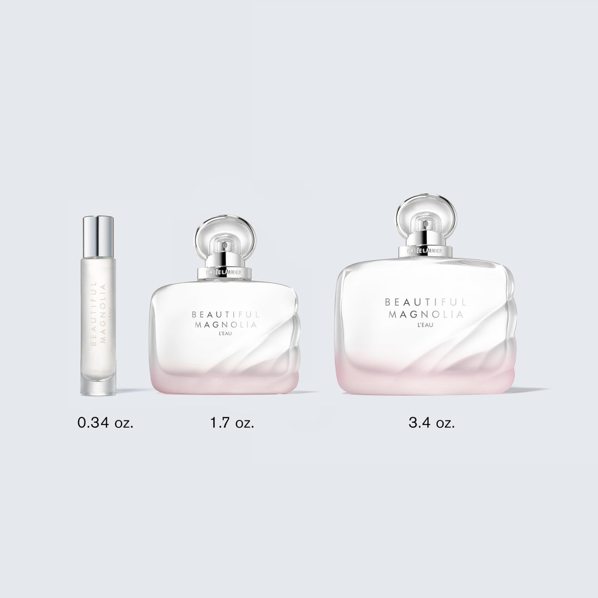 Estée Lauder bottle inside a purse setting showing travel convenience for on-the-go touch-ups