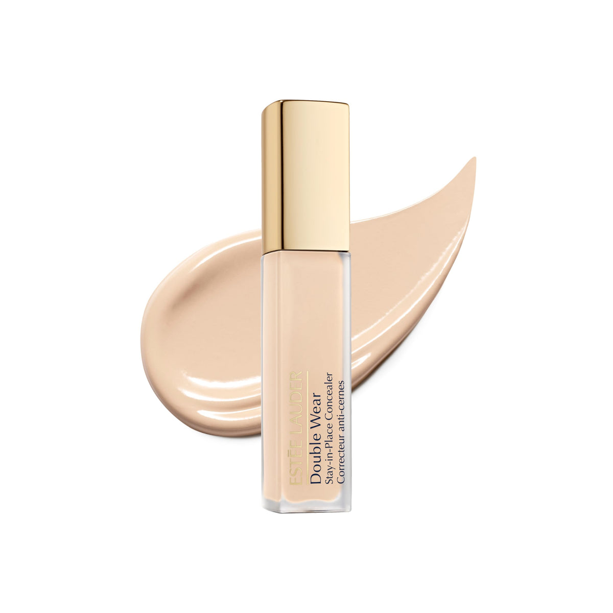 Estée Lauder concealer front packaging showing product and shade 1N benefit of longwear
