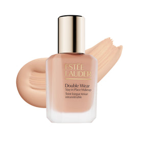Estée Lauder front bottle view showing label and sleek packaging benefit
