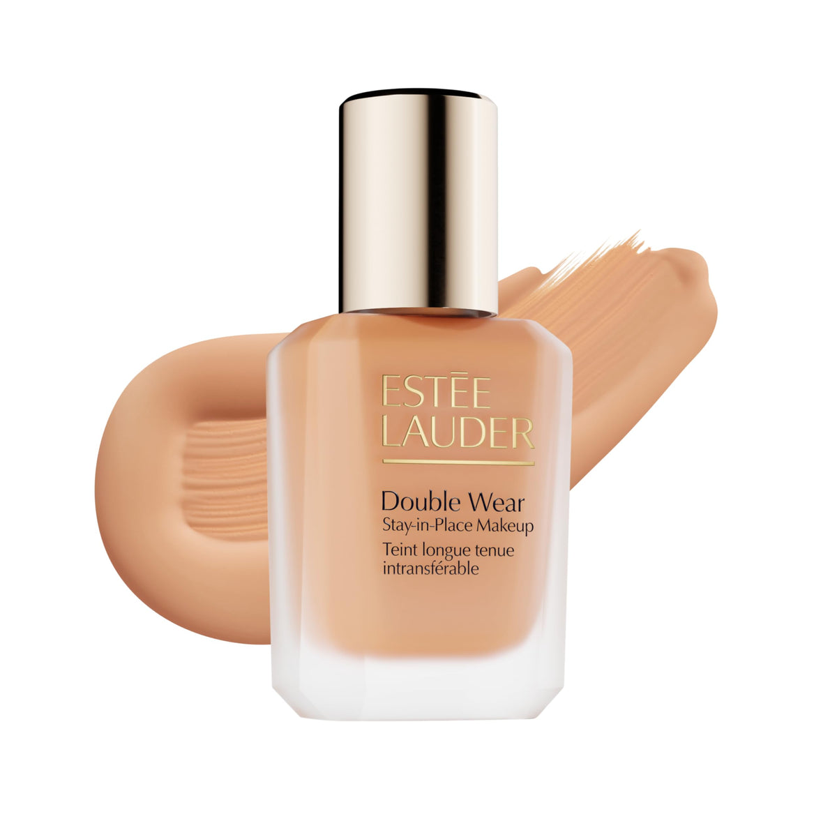 Estée Lauder front bottle view showcasing sleek packaging and long-wear benefit