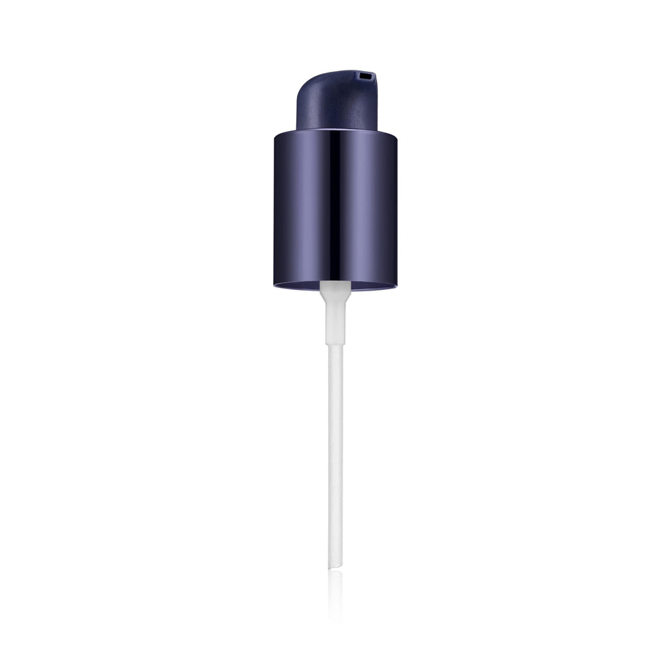 Estée Lauder front view with pump installed showing neat dispensing and convenience
