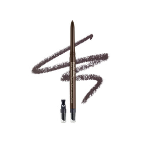 Estée Lauder pencil front view showing sleek packaging and clear shade identification benefit