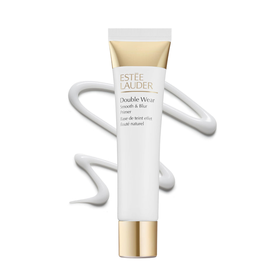 Estée Lauder front packaging showing sleek tube and brand for easy identification