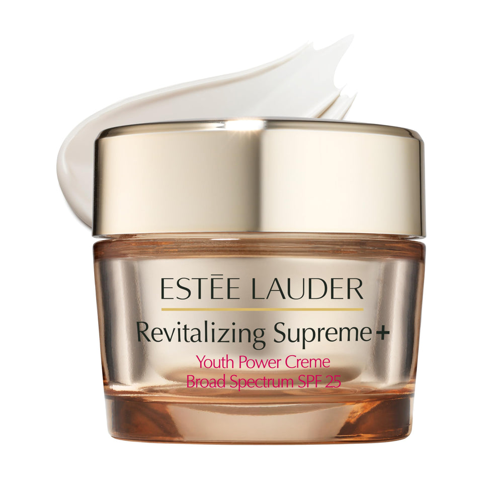 Estée Lauder front jar showing elegant packaging and SPF benefit