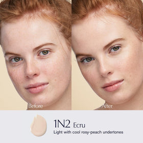 Estée Lauder Futurist pump dispensing foundation, easy controlled application