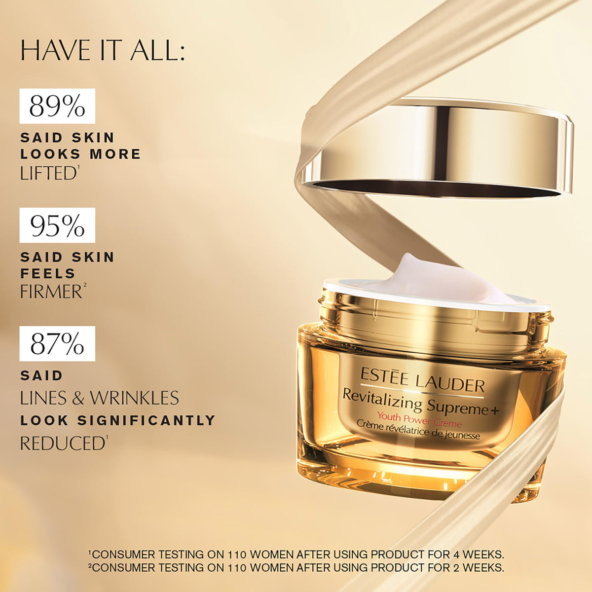 Estée Lauder ingredient botanical hibiscus and moringa showcasing nature-powered benefits