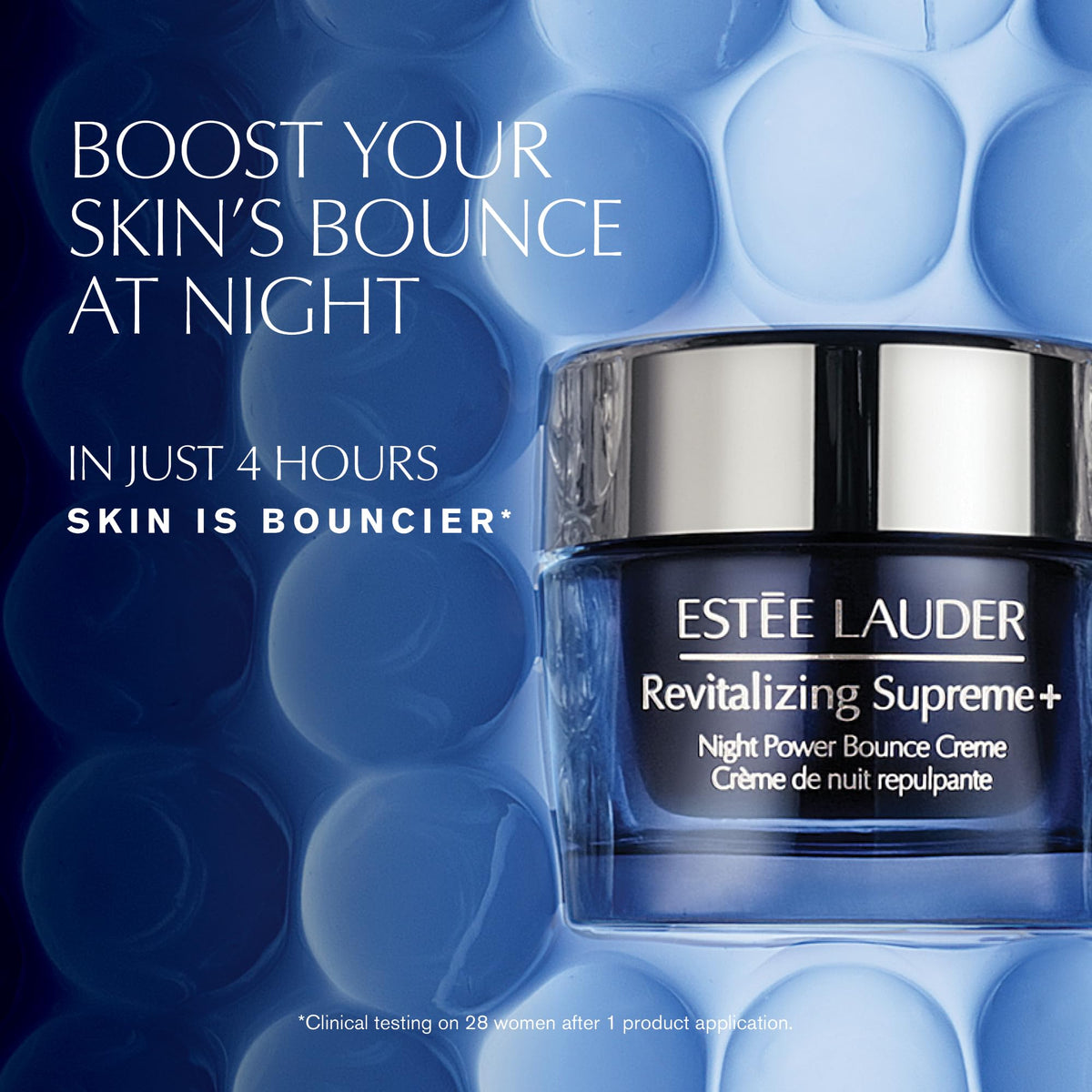 Estée Lauder ingredient botanicals image emphasizing CollaNight-8 actives and supportive benefits