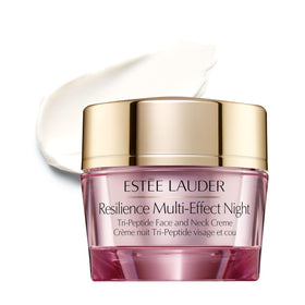 Estée Lauder jar front view showing elegant packaging and nightly hydration benefit