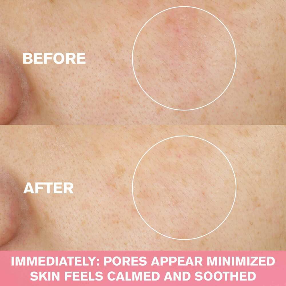 Estée Lauder formula dispensed in hand showing controlled pump for precise use
