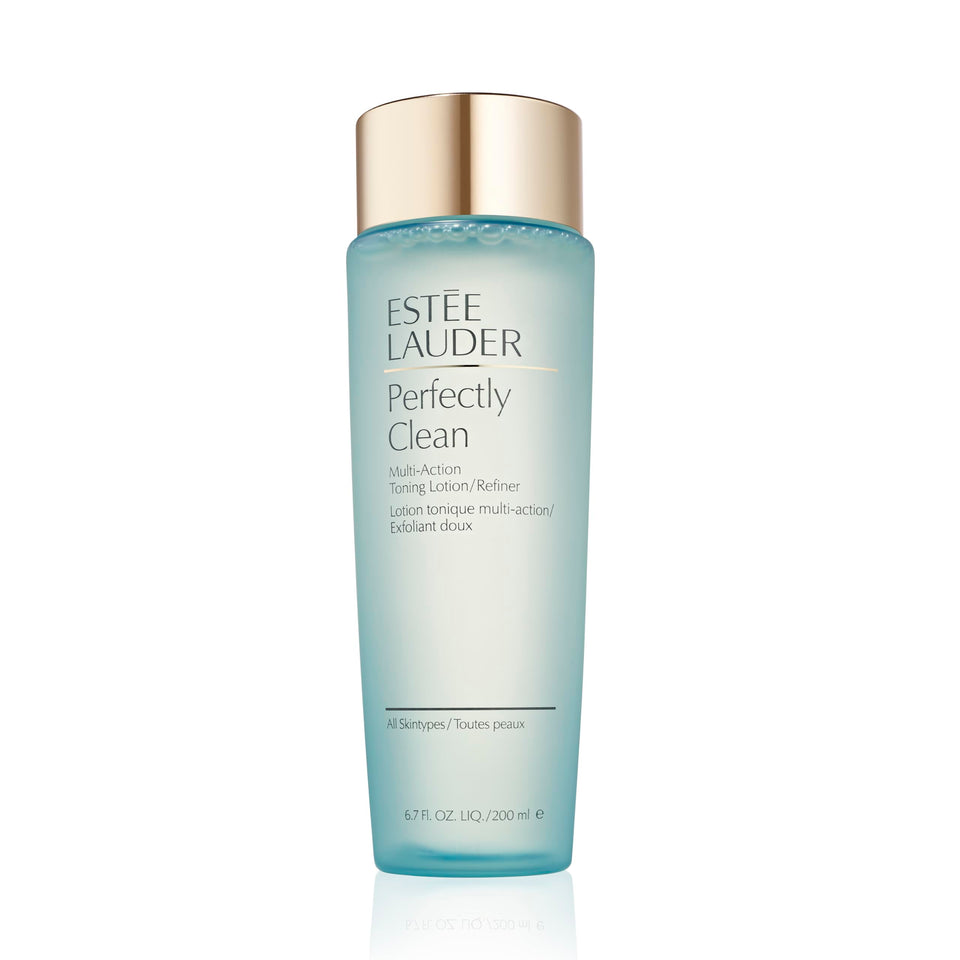 Estée Lauder front packaging showing product and size, highlights convenience