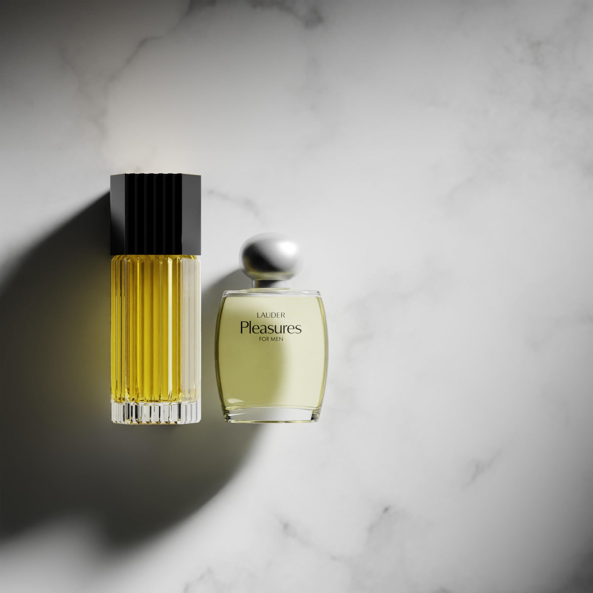 Estée Lauder cologne sprayed on wrist demonstrating light, airy application