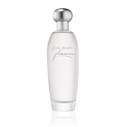 Estée Lauder bottle front view showing elegant label and bright floral appeal