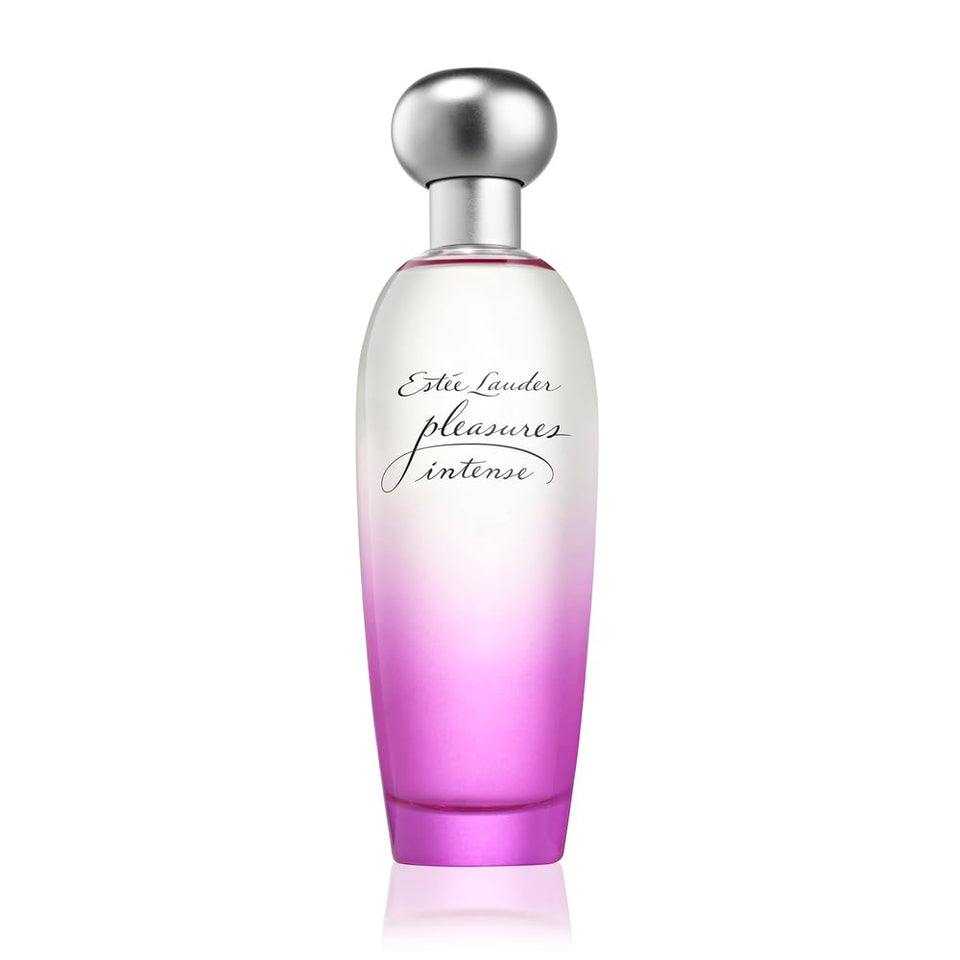 Estée Lauder bottle front view showing elegant packaging and floral appeal