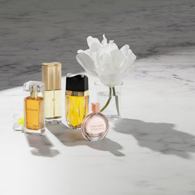 Estée Lauder Sensuous lifestyle image worn by woman conveying warmth, confidence and versatility