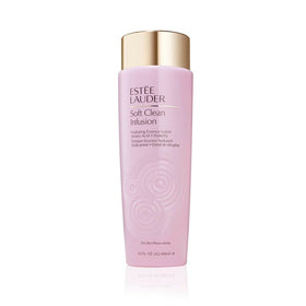 Estée Lauder bottle front view showing product and size, highlights hydration benefits