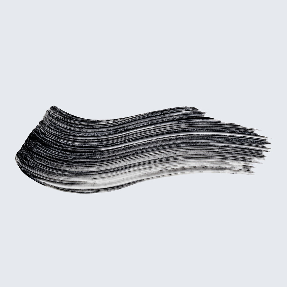 Estée Lauder formula swiped on skin texture, lightweight fibers for plumped lashes