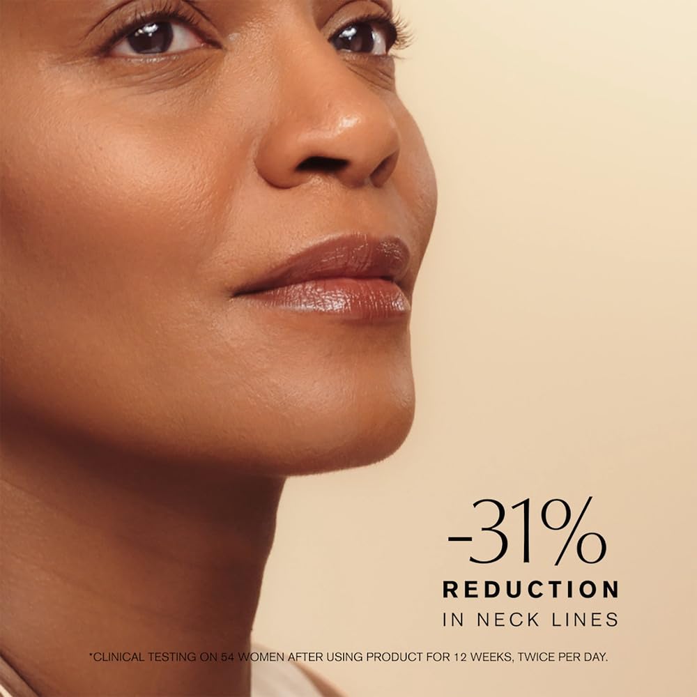 Estée Lauder cream texture close-up showing silky consistency and fast absorption