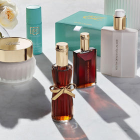 Estée Lauder cream applied on forearm demonstrating smooth hydration