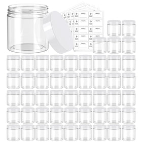 Eternal Moment front view of clear 4oz jar showing clarity and screw lid ease