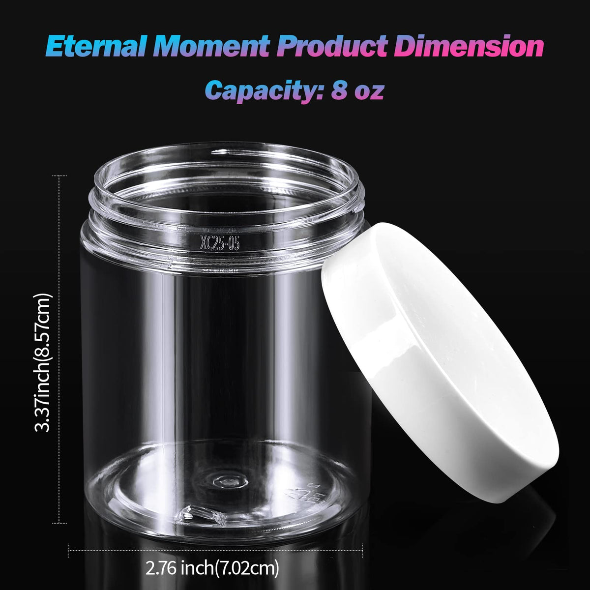 Eternal Moment close-up of white lid foam liner ensuring airtight, leak-resistant seal