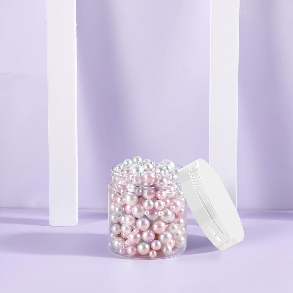 Eternal Moment jar held in hand to show compact size and portability