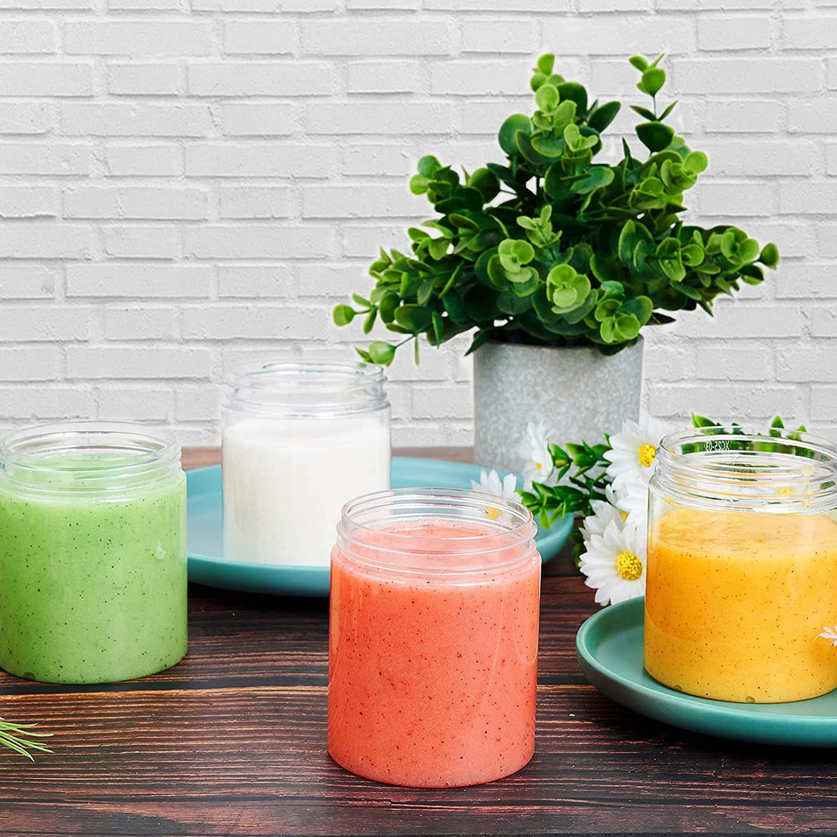 Eternal Moment stacked jars on shelf illustrating organized display and space-saving