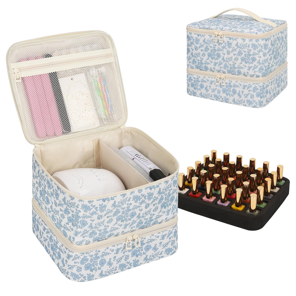 Ethereal front view showing compact bag and organized storage benefit