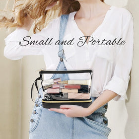 Ethereal lifestyle on suitcase illustrating travel-ready convenience
