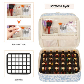 Ethereal zipper and handle detail for easy carrying and durability benefit