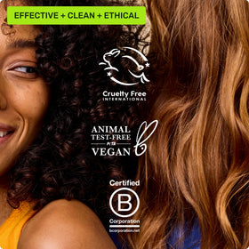 Ethique Professor Curl displayed in bathroom showing eco-friendly lifestyle