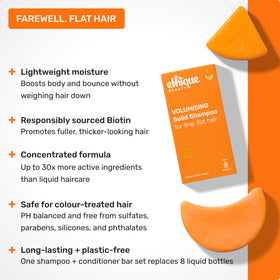 Ethique close-up of bar texture showing concentrated formula benefits