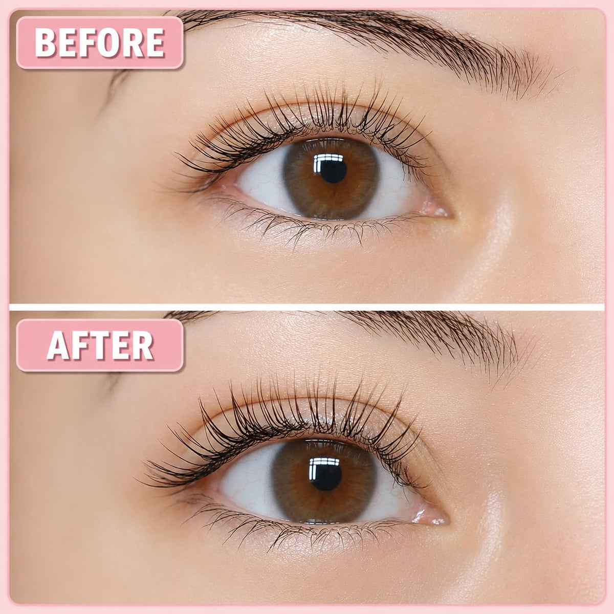 ETUDE close-up applicator brush tip for precise lash-line application and control