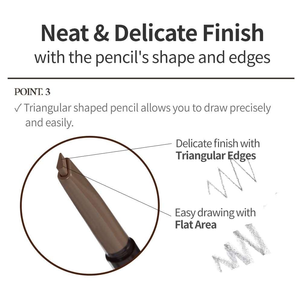 ETUDE gray brown color swatch demonstrating neutral shade for daily wear