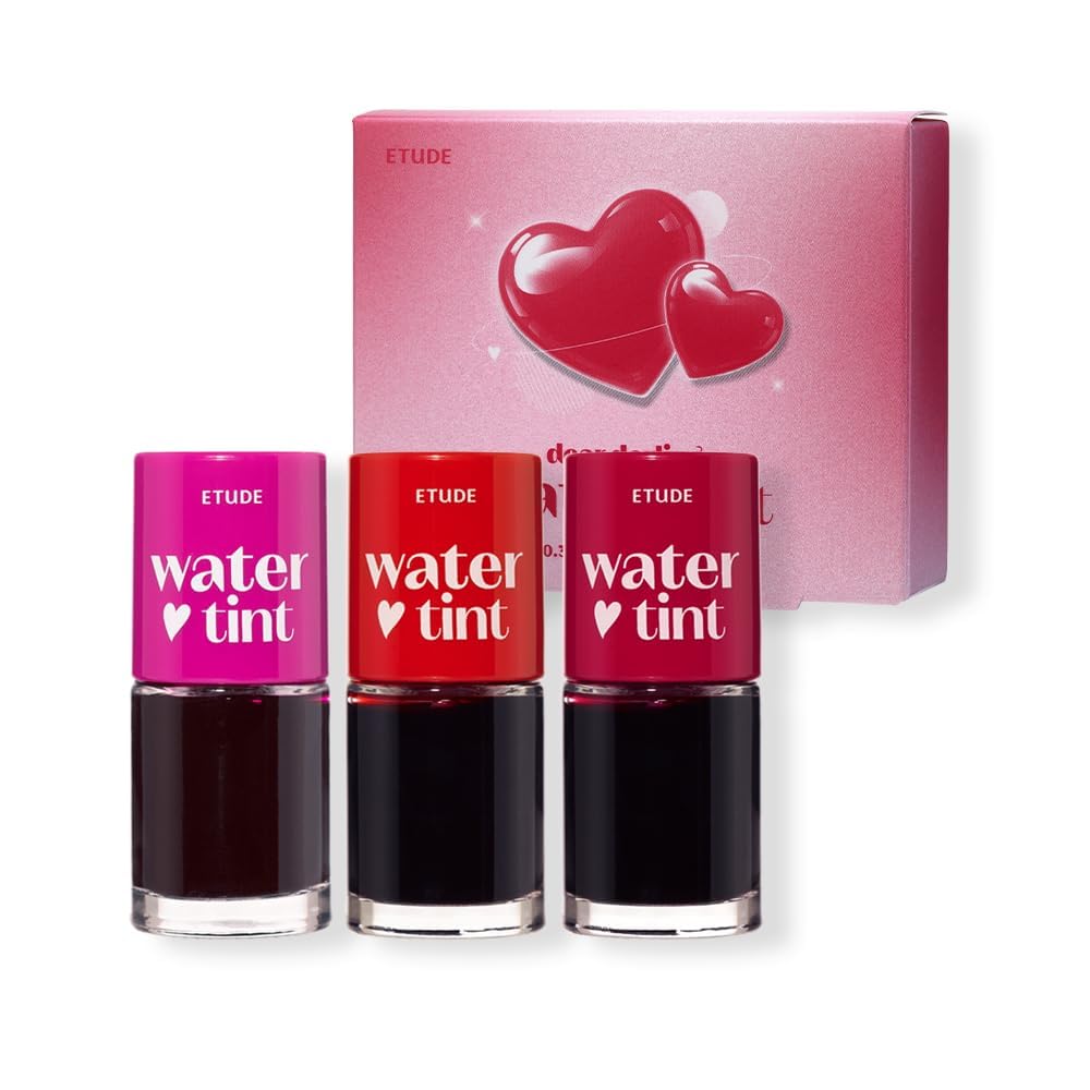 ETUDE set styled in a gift box with ribbon to highlight gifting appeal